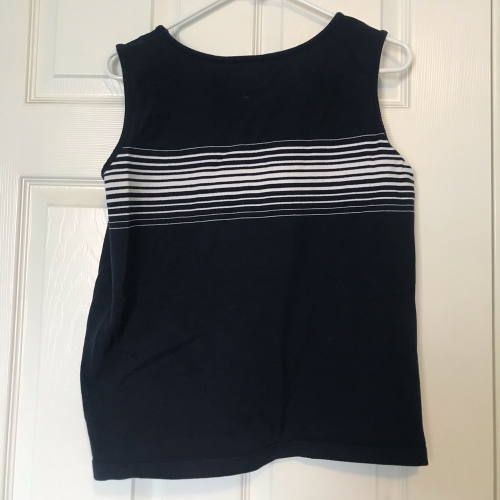 Navy tank top - Picture 2 of 2